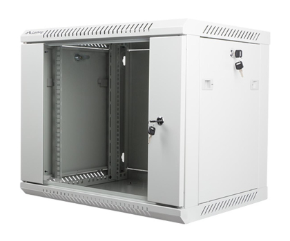 Szafa RACK LANBERG Szafa instalacyjna wisząca 19'' 9U 600X450mm szara (drzwi szklane) WF01-6409-10S